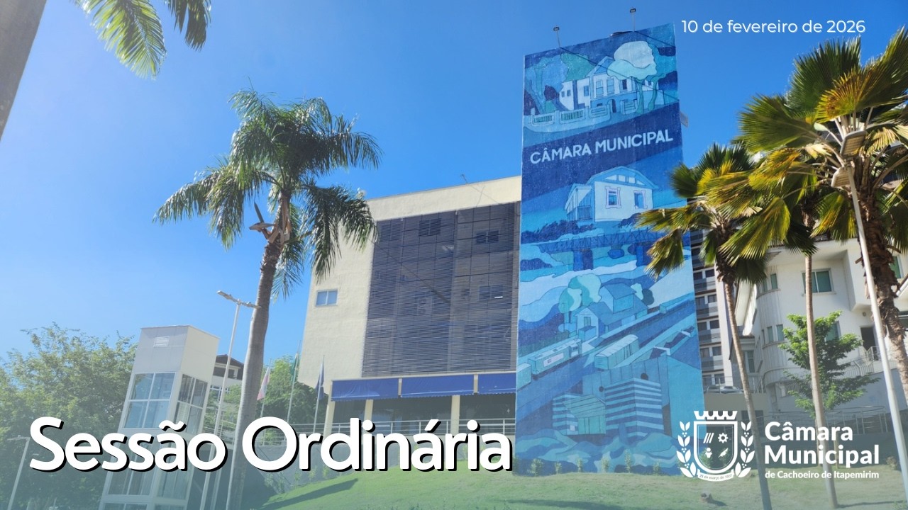 Sessão Ordinária - 10 de fevereiro de 2026  - AO VIVO