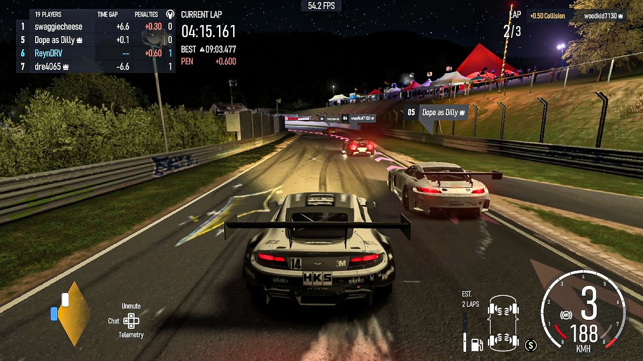 Exhilarating Night Race at Nordschleife in Forza GT3 | Forza Motorsport