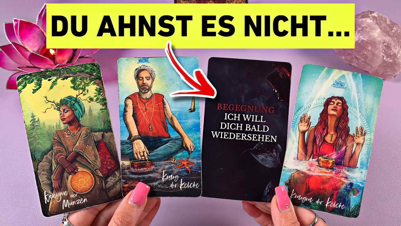 DOPPELLEBEN 😳⚠️  Jemand liebt dich HEIMLICH denn ER wird beeinflusst... Tarot Liebe
