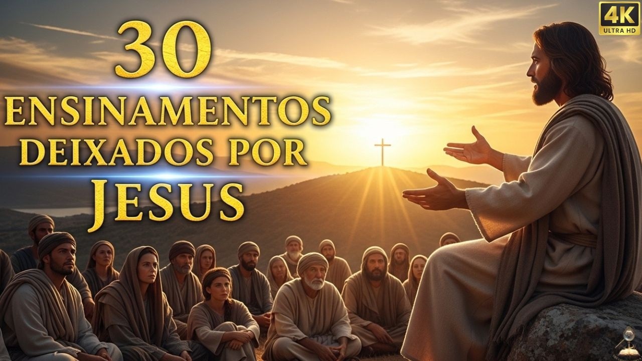 MUDE A SUA VIDA HOJE COM ESTES 30 ENSINAMENTOS DE JESUS DEIXADOS PARA VOCÊ
