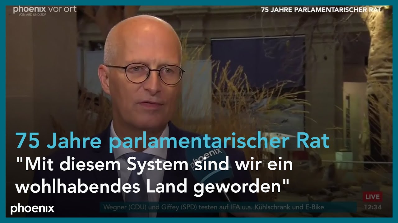 Peter Tschentscher (Bundesratspr&auml;sident) u.a. zum System F&ouml;deralismus in Deutschland