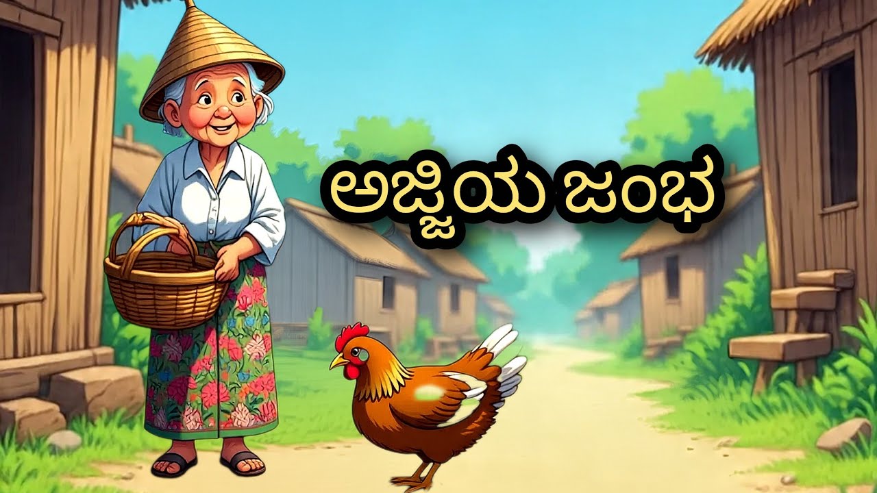 ಅಜ್ಜಿಯ ಕೋಳಿ ಮತ್ತು ಜಂಭ 🤫 | Ajjiya koli mattu jamba kathe |