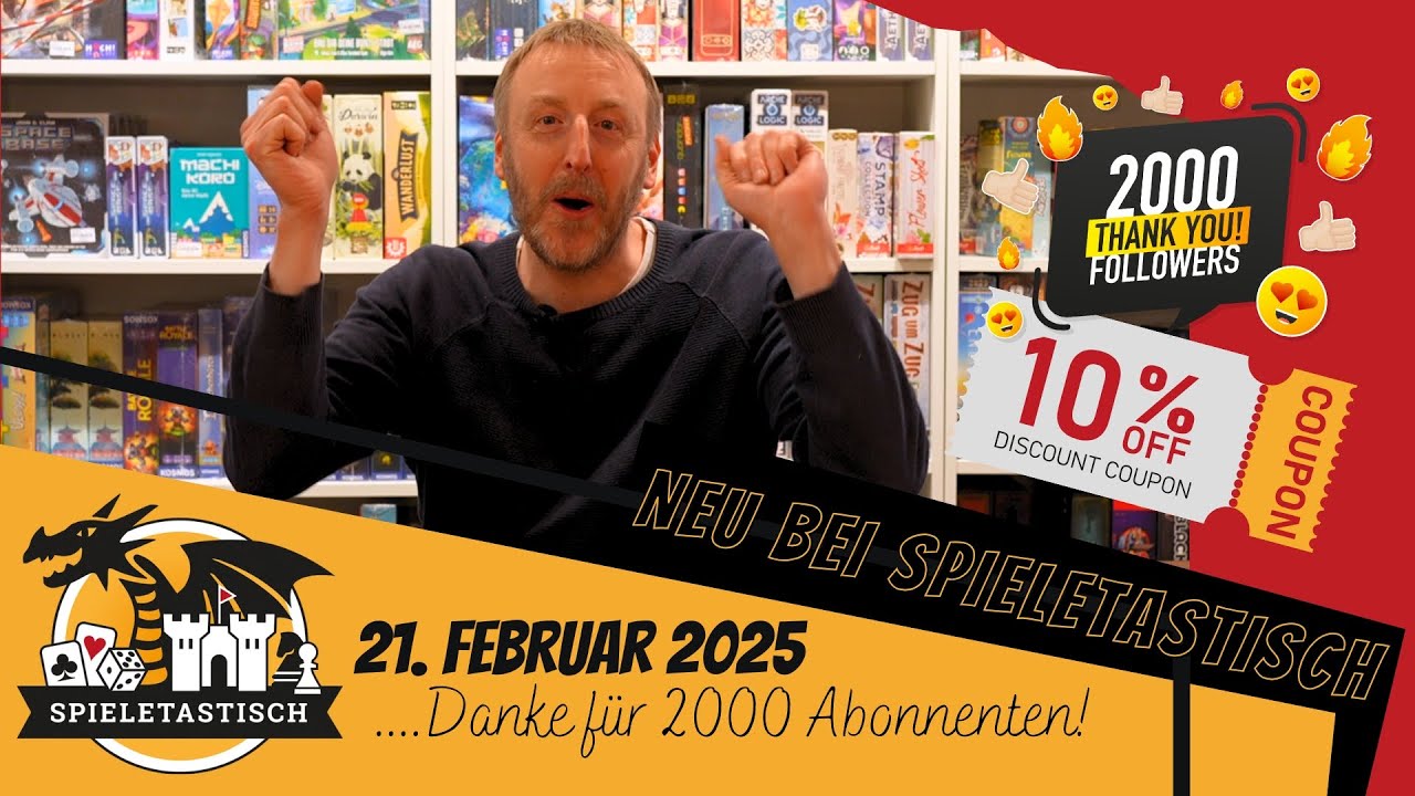 Neu bei spieletastisch.de - 21. Februar 2025