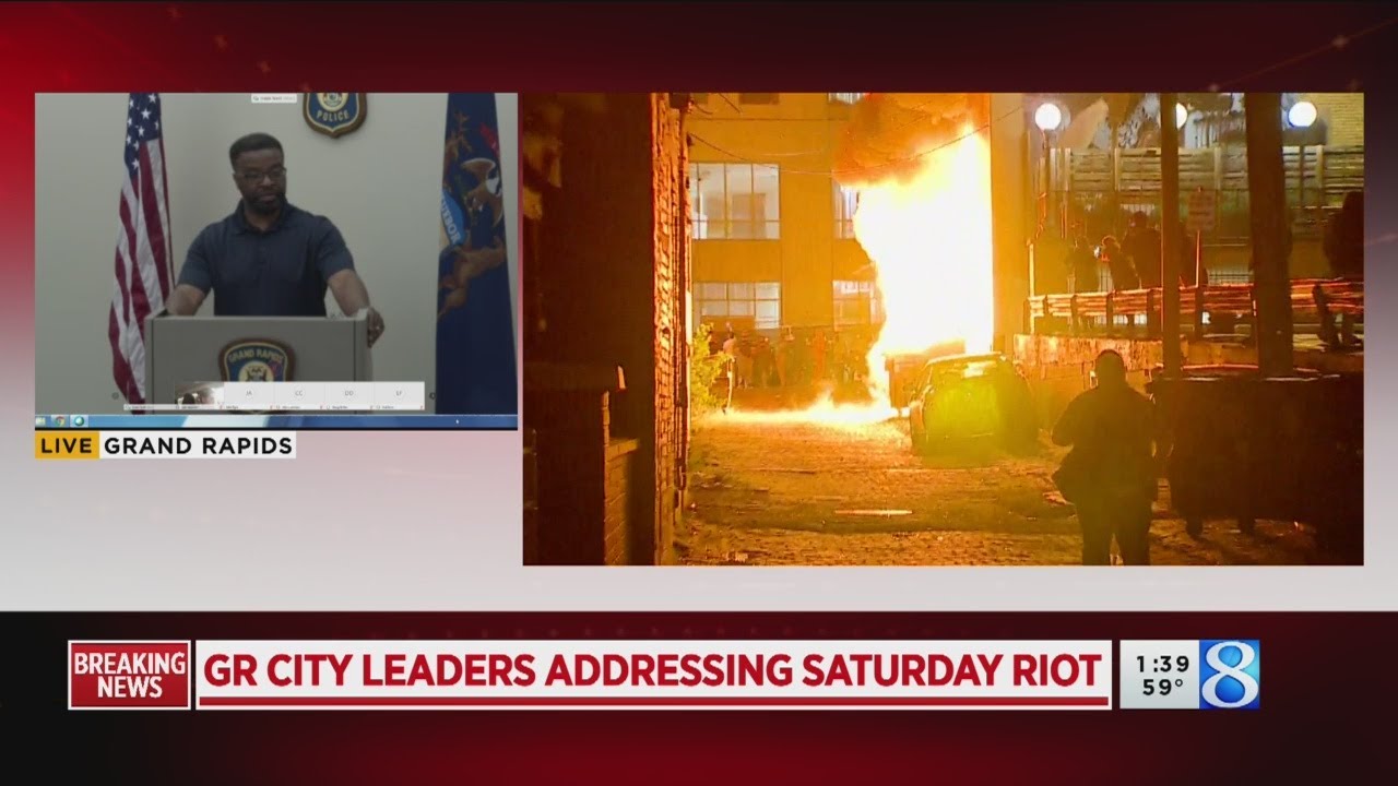Grand Rapids calls up National Guard, enacts curfew after riots