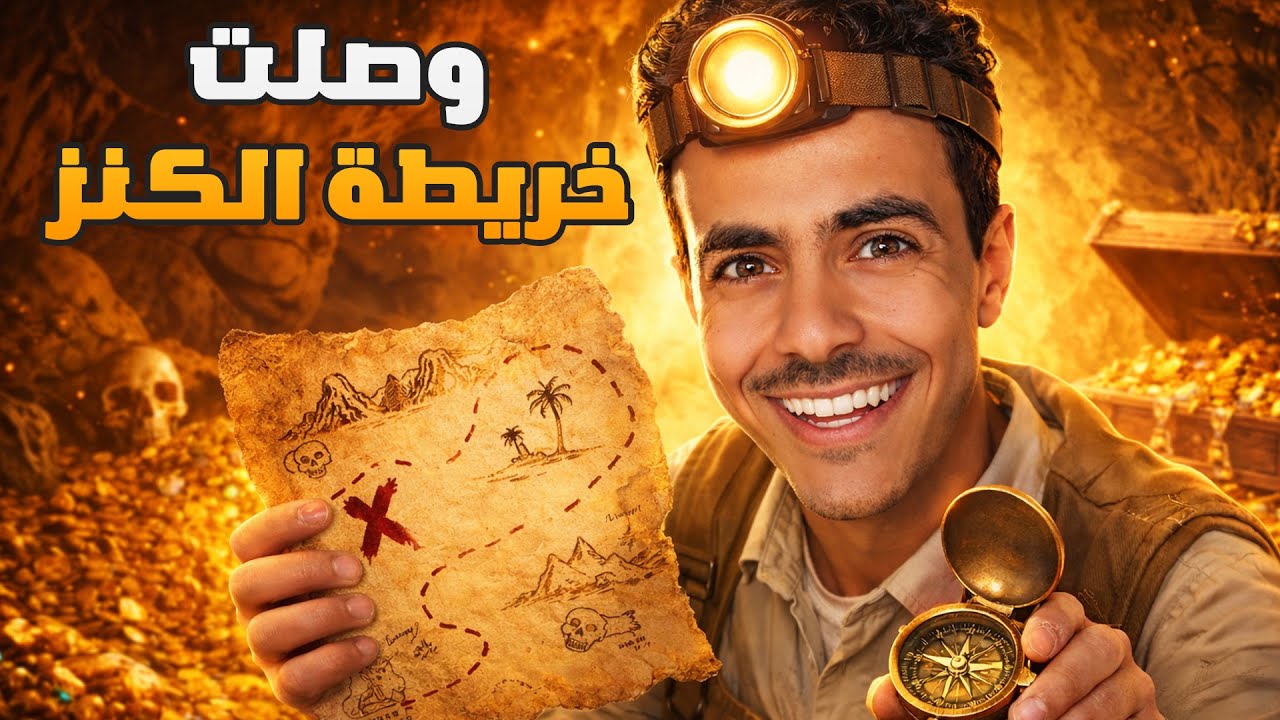 اخيراً خريطة البحث عن الكنز وصلت | الرحلة الاولى 😎🌄