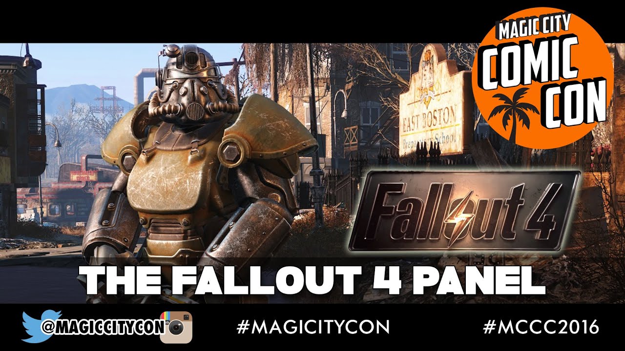 Fallout 4 Q&A with Brian Delaney and Courtenay Taylor at Magic City Comic Con Jan 2016