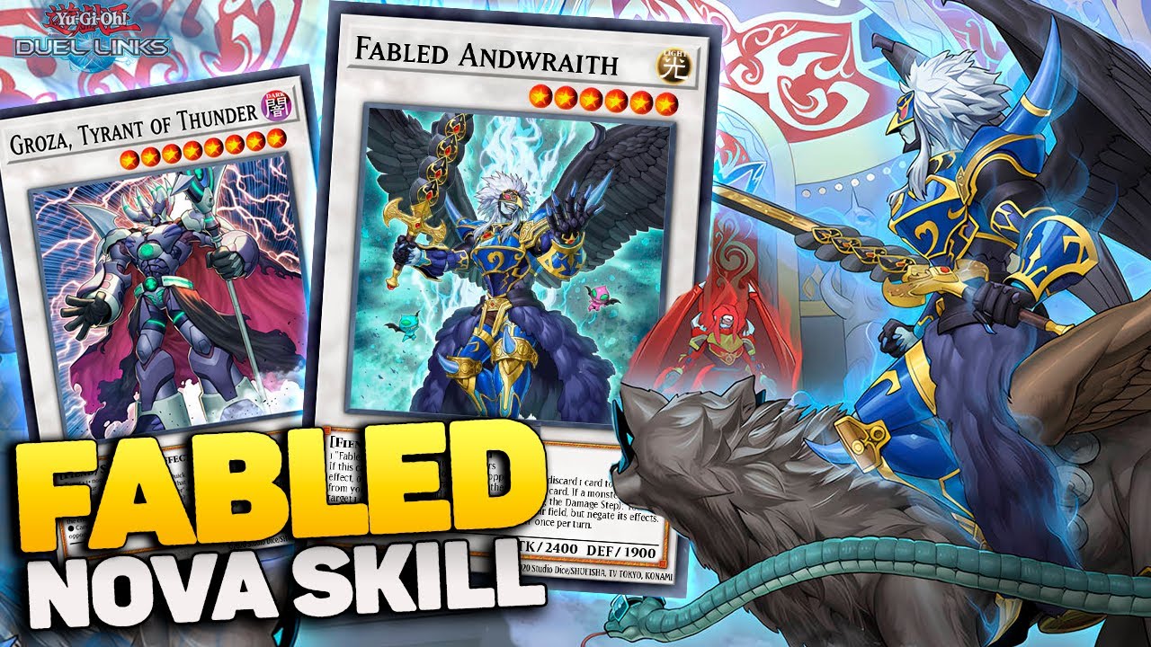 MITOLÓGICO NOVA SKILL!! DECK FORTE NO DUEL LINKS!