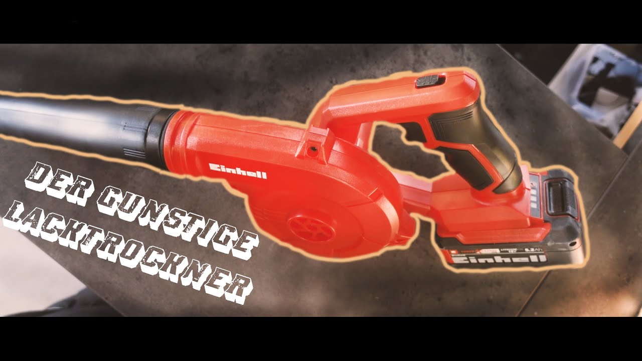 Was kann man f&uuml;r 23 Euro erwarten? // Einhell Akku-Bl&auml;ser TE-CB 18/180 Li