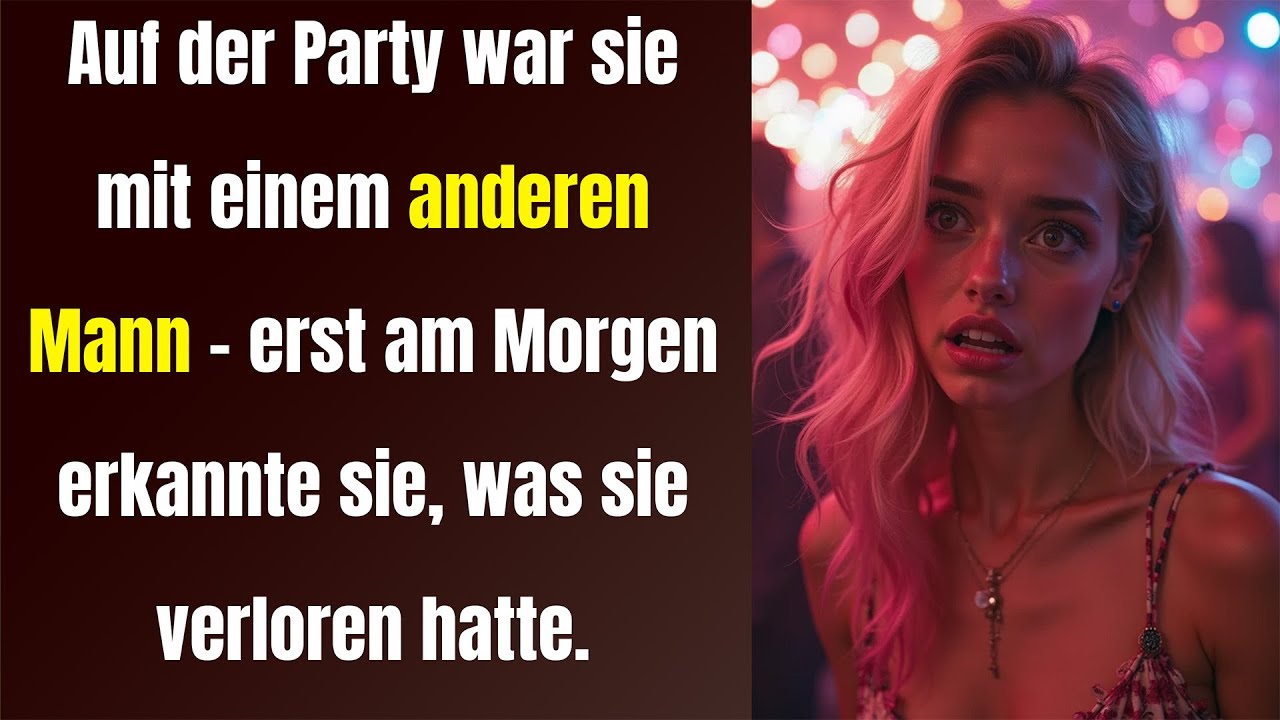 Sie ging mit einem anderen Mann – am Morgen bereute sie alles