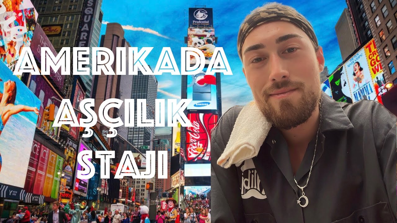 Vlog#4 Amerikaya Aşçı Olarak Nasıl Geldim!! J1 Vizesiyle Amerika Staj Fırsatını Kaçırma