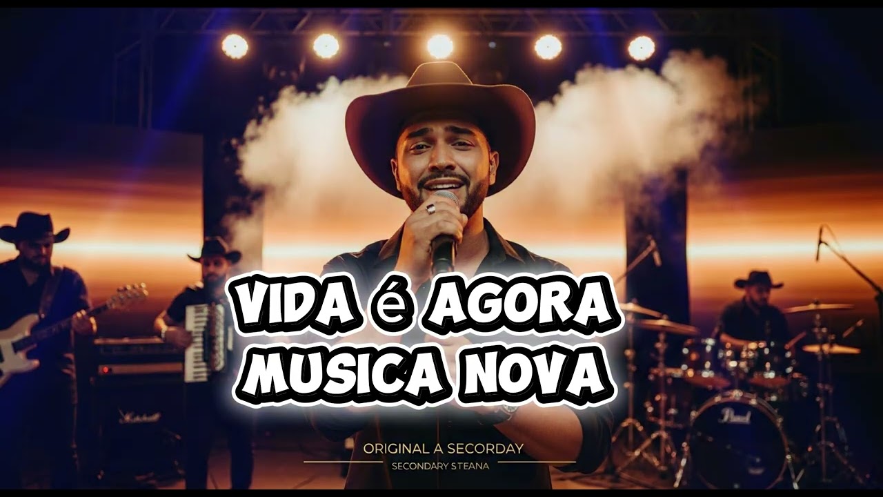 A VIDA É AGORA! Lançamento #sertanejo #sertanejoautoral #musica #músicasertaneja #lançamentomusical