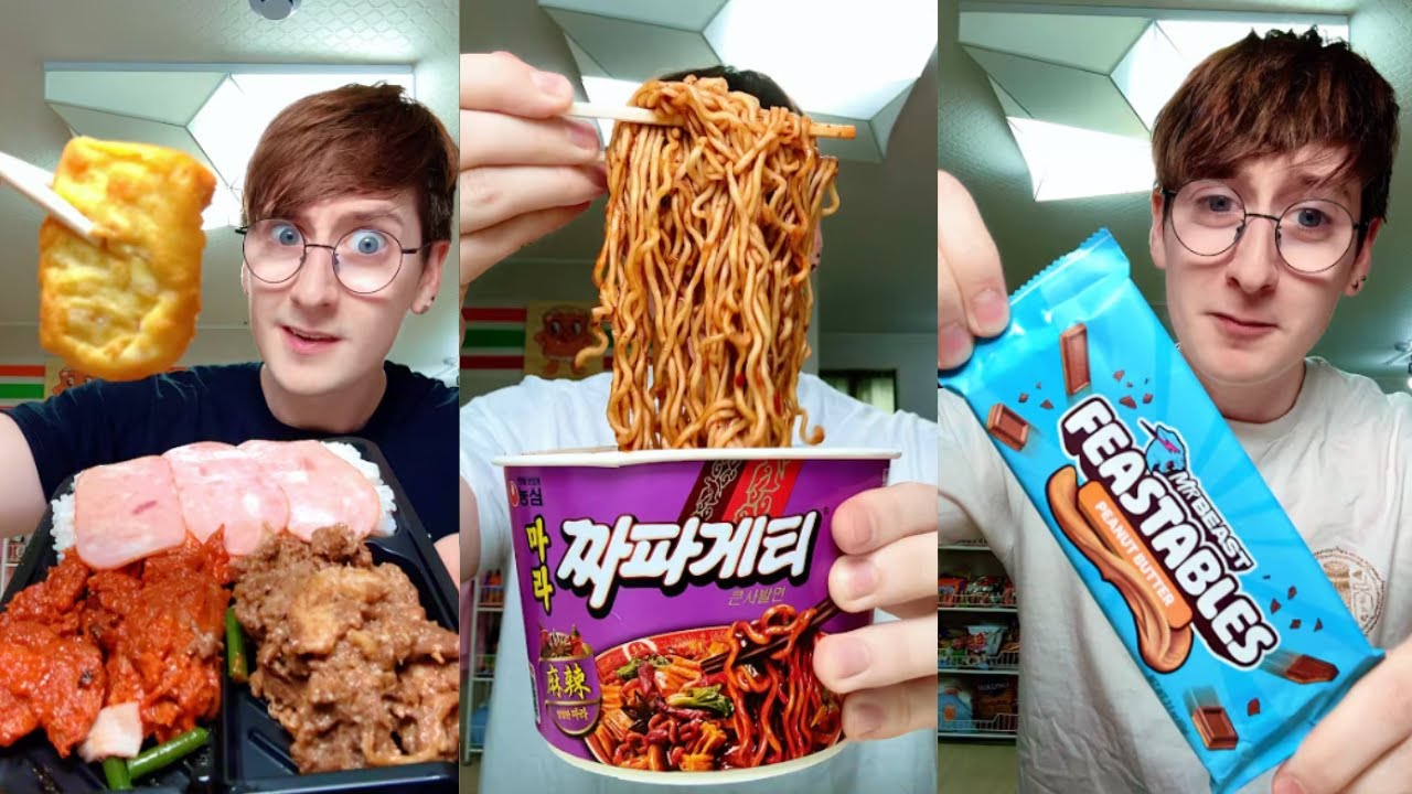 Day 101 - 110 Of ONLY Eating Food From a Korean Convenience Store!