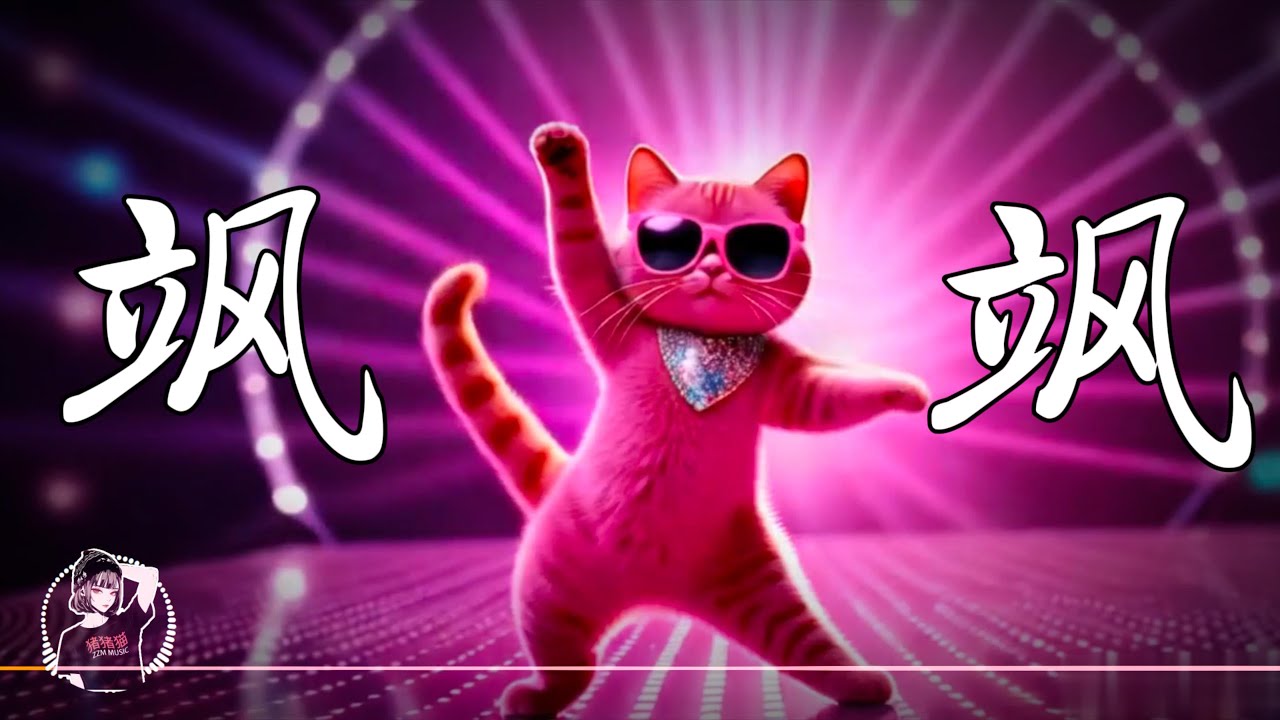 貓咪跳舞太飒了 - 東北二人轉風格DJ - 『飒是一種氣質，風靡萬千。飒是一種格局，寬闊無邊；飒是一種速度，遙遙領先；飒是一種境界，天外有天。』【動態歌詞 Lyrics】