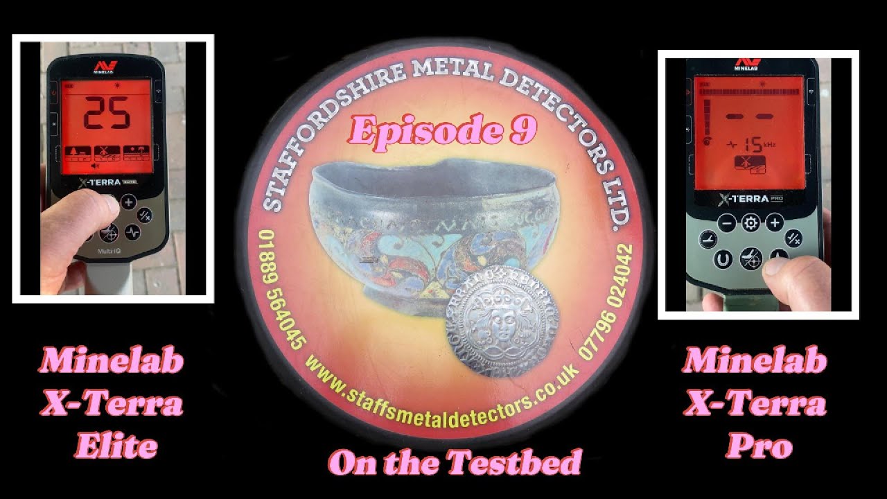 Minelab X-Terra Pro v Minelab X-Terra Elite Metal Detector Tests