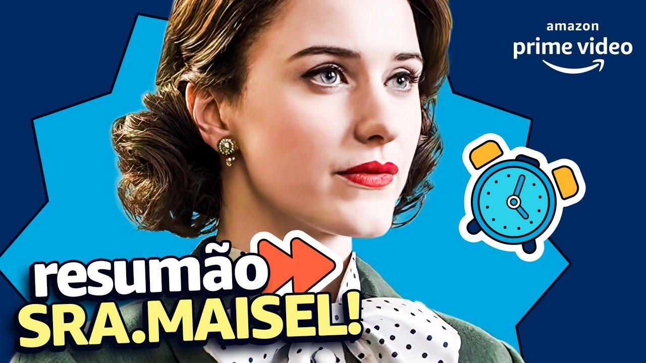 TUDO O QUE VOC&Ecirc; PRECISA SABER DE MARAVILHOSA SRA. MAISEL ANTES DA 4&ordf; TEMPORADA! - #5Minutim