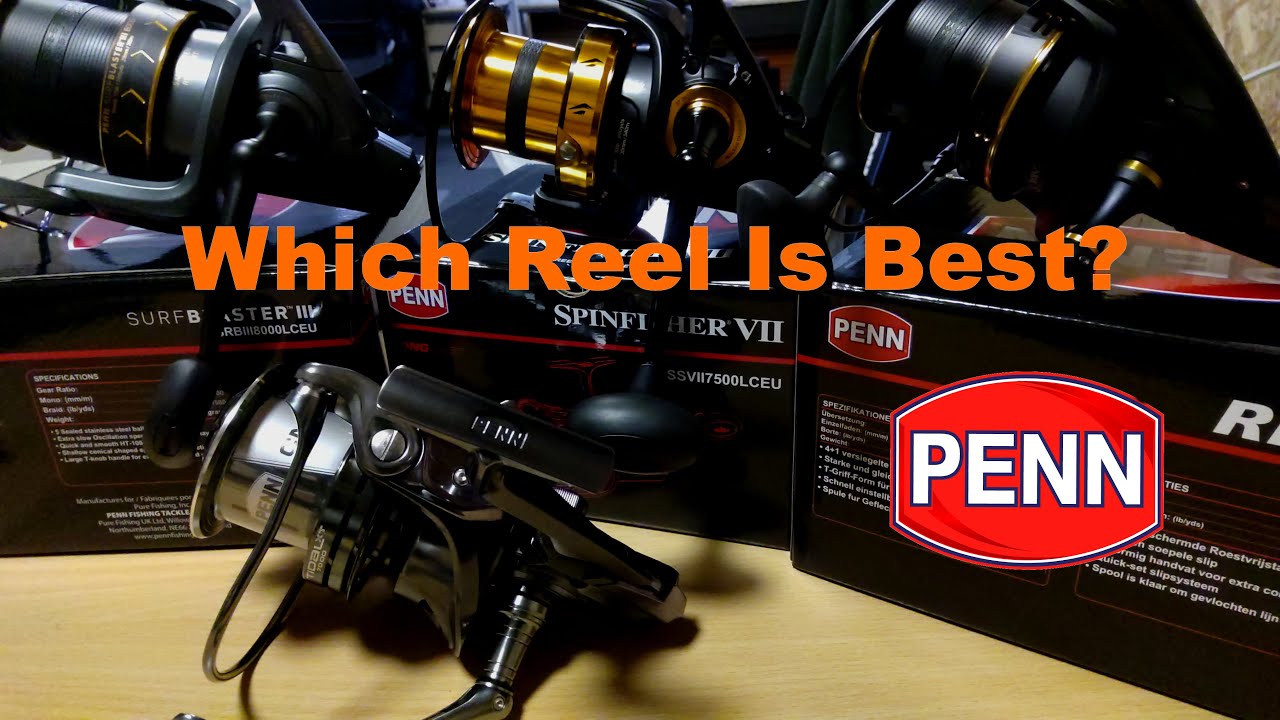 Comparing Penn's Longcast Fixed Spool Reels