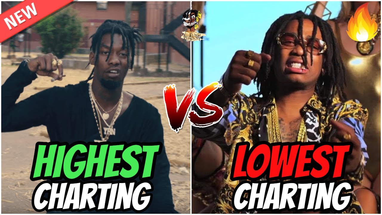 Rappers Highest Charting HIT vs Lowest Charting HIT!