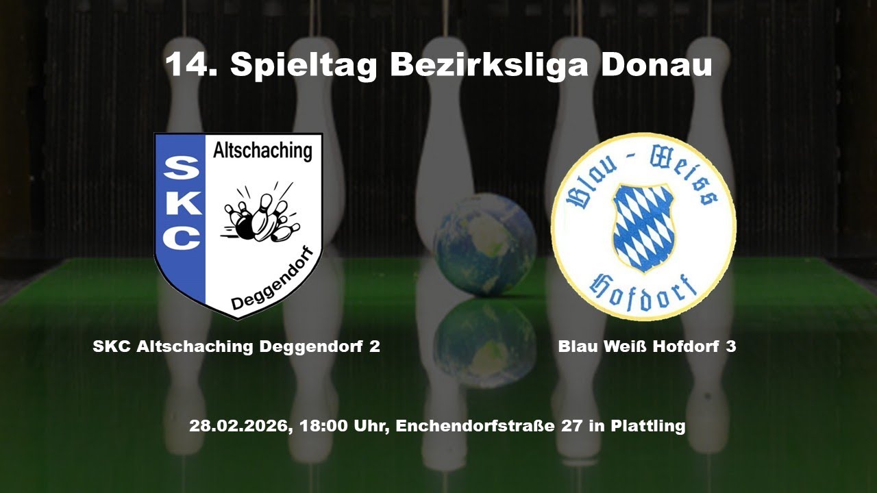 SKC Altschaching Deggendorf 2 - Blau Weiß Hofdorf 3