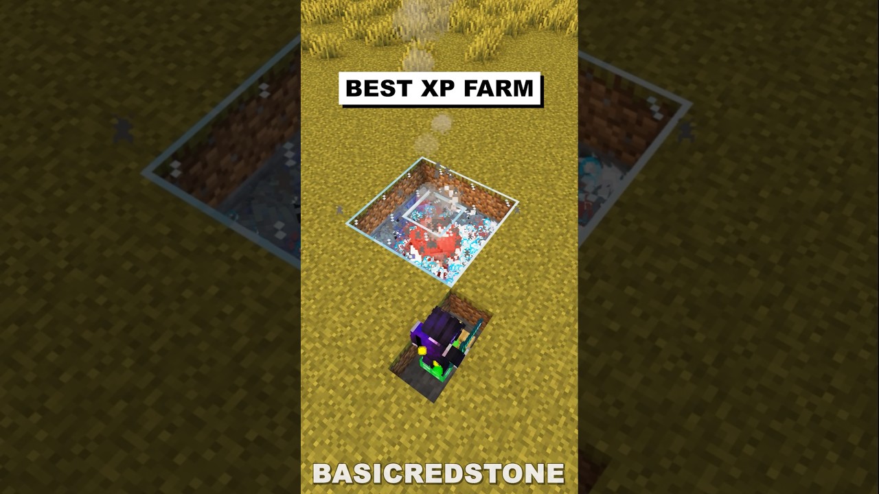 ARMADILLO XP FARM! #minecraft #shorts