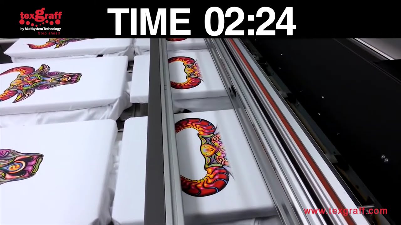 DTG - M6 Printing Speed Test