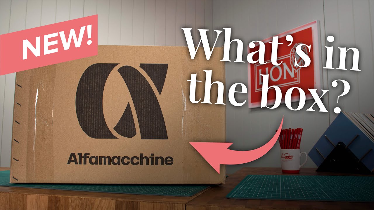 Unboxing the NEW Alfamacchine U200P Underpinner