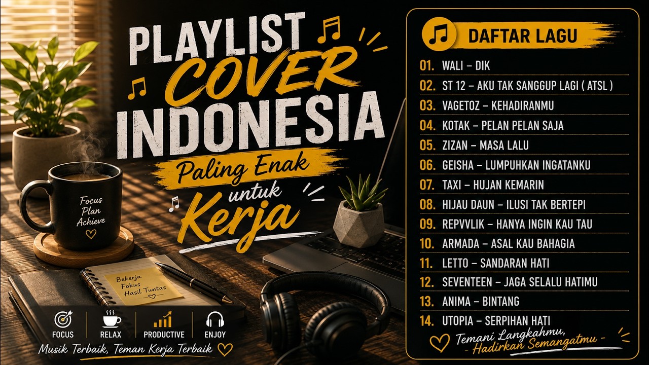 Lagu Cover Kenangan 2000-an | Temani Kerja & Santai di Tahun 2026
