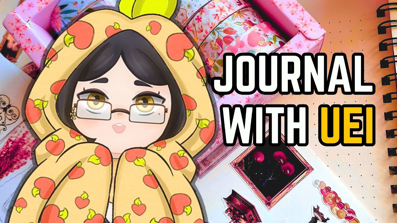 [HANDCAM] Time to use all the stamps🍏Journaling 🍏