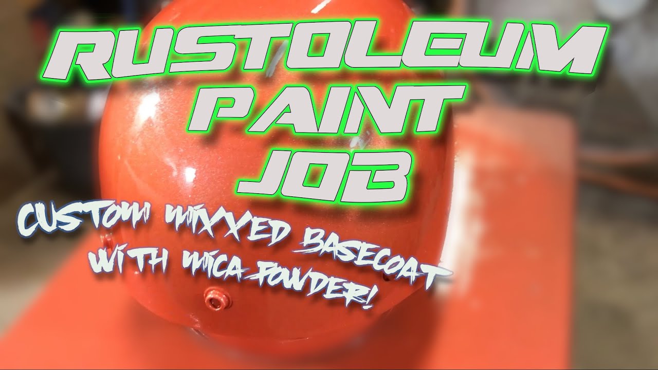 Rustoleum Paint Job | Avoid these top 3 mistakes with Rustoleum Paint! Mica powder to the rescue!