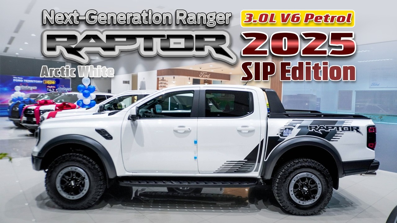 THE NEW Ranger Raptor SIP 2025 White Color | Exterior and Interior Details