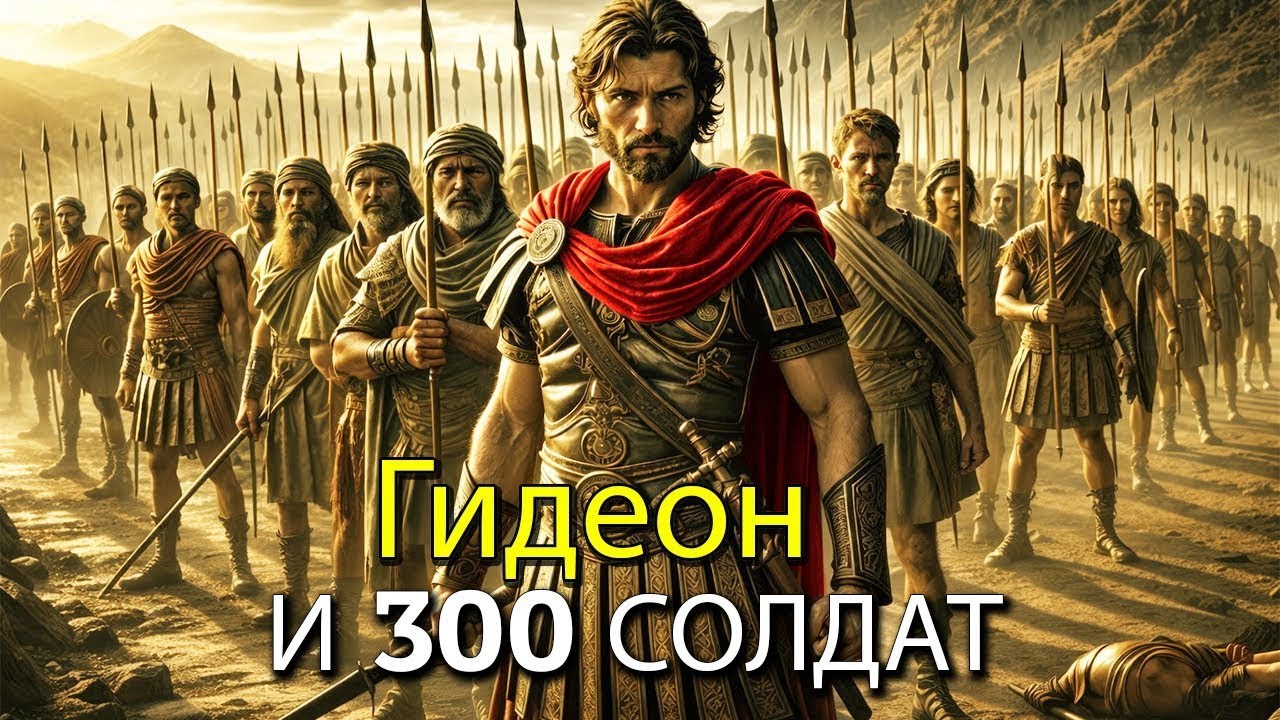 🌟Нерассказанная история Гедеона — он разгромил мидианитскую армию всего лишь с 300 солдатами!