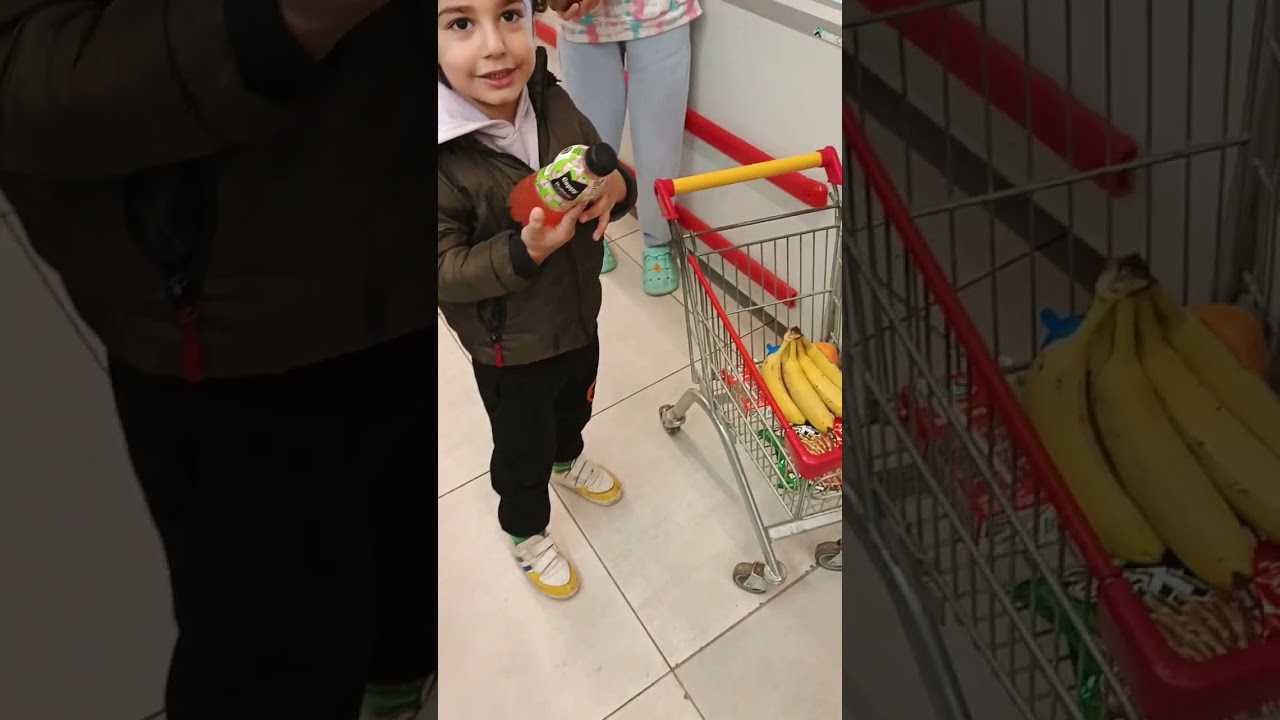 DAVUT İLE ALIŞVERİŞ ZAMANI 🛒 NELER ALDIK BAKALIM 🍎🍐🥔🌶