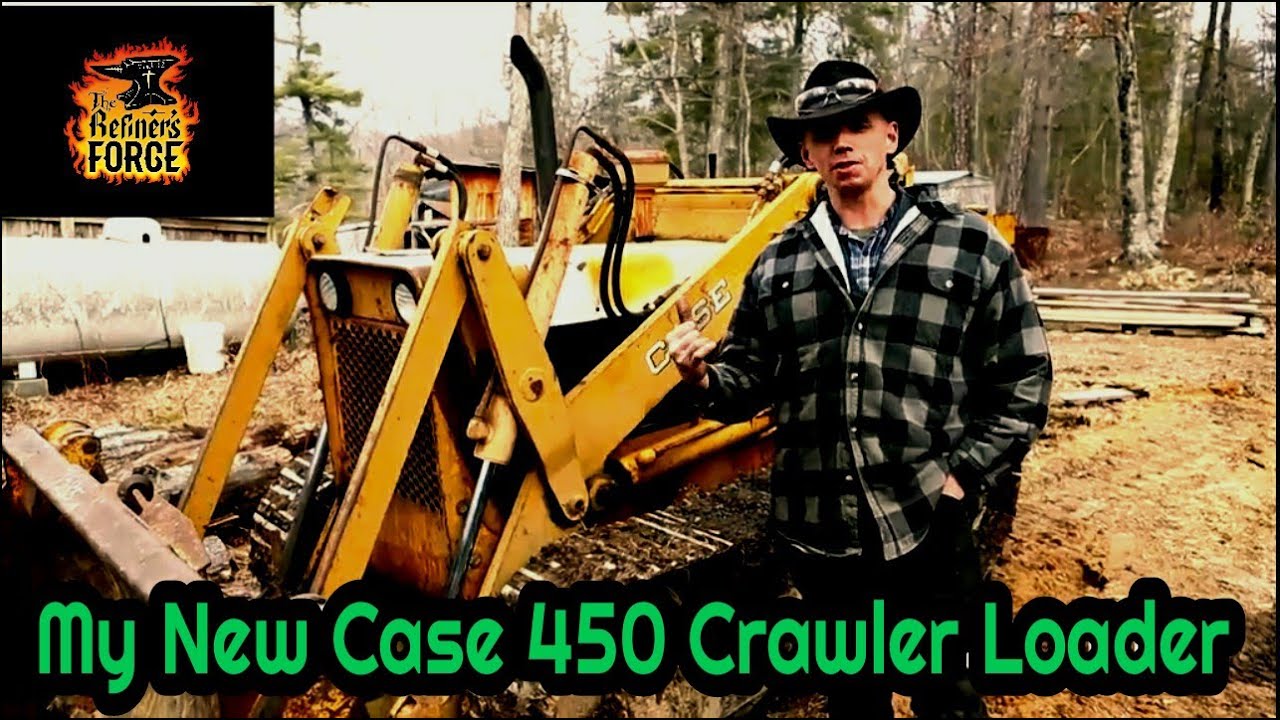 My New Amazing Piece of Equipment! Case 450 Crawler