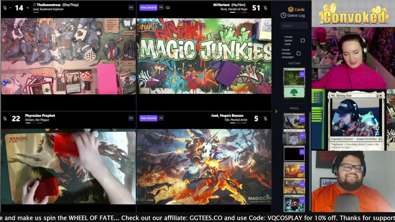 Convoked: A Spelltable Commander Show