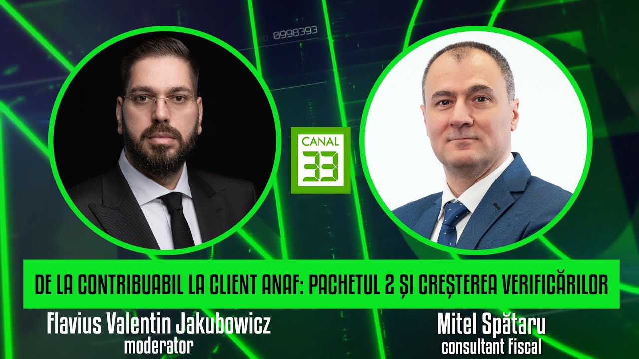 De la contribuabil la client ANAF: Pachetul 2 și creșterea verificărilor