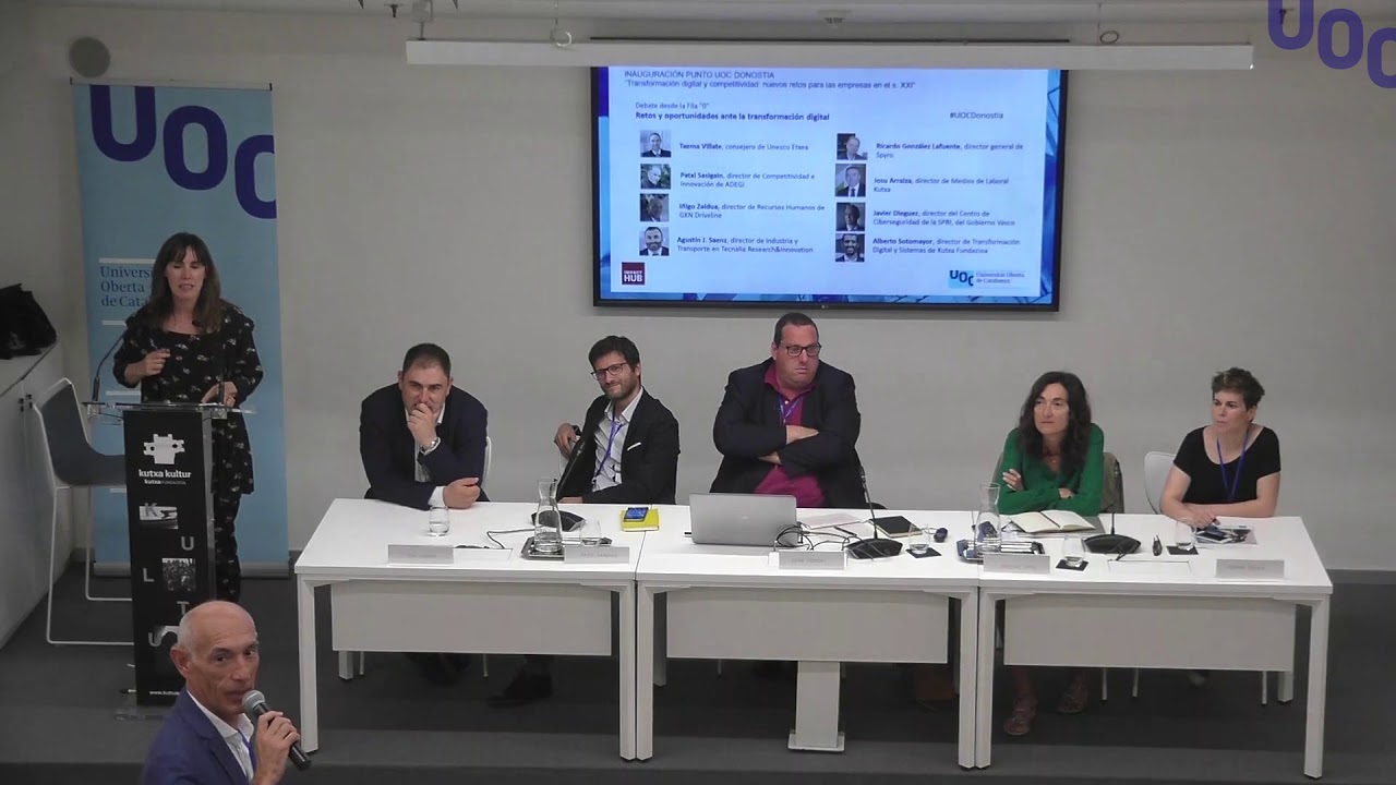Retos y oportunidades ante la transformación digital. Debate | UOC