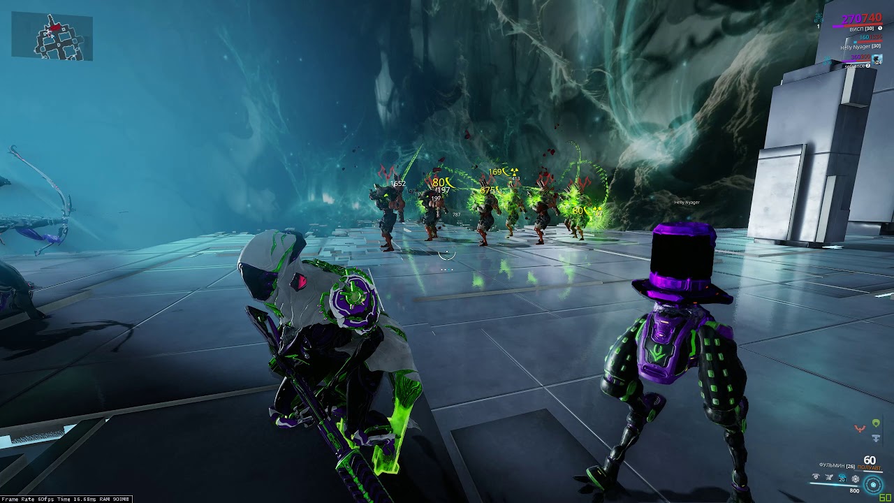 Warframe: Wisp+Garuda combo. Unlimited (In Theory) Damage