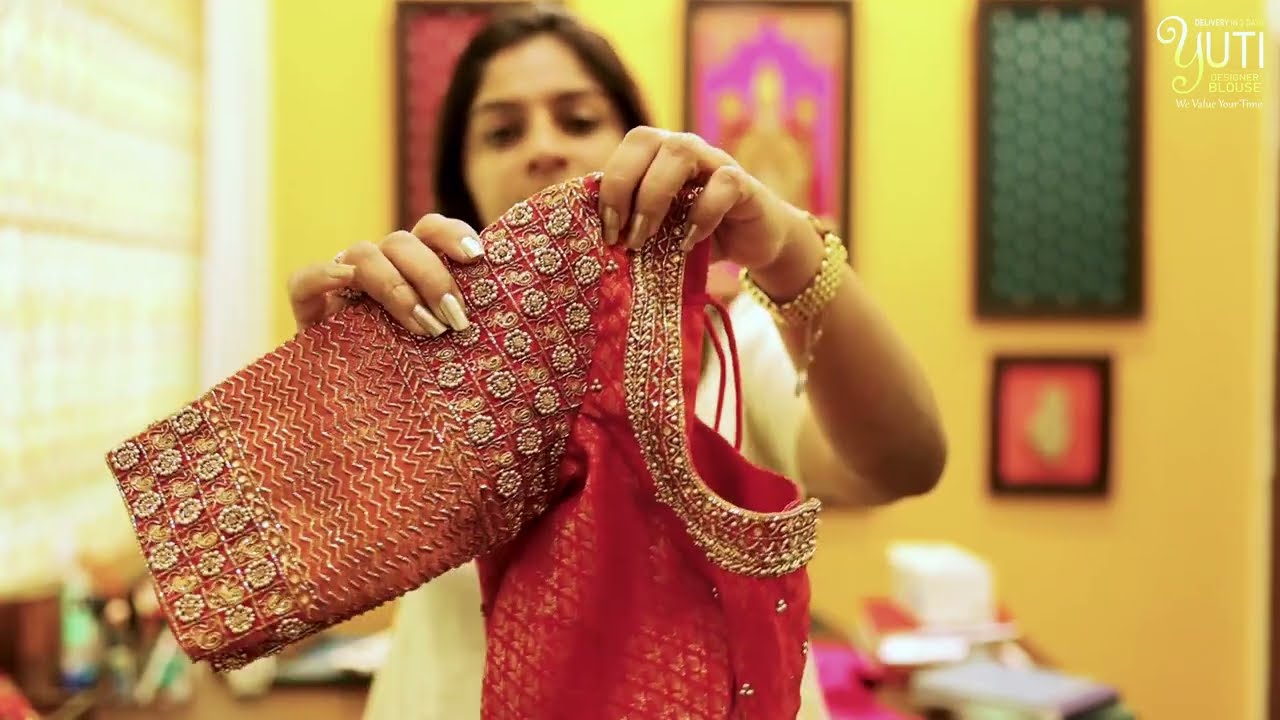 Low Budget Bridal Blouse Design (Highlight) | Sumathi Ramakrishnan | Yuti Designer Blouse | Part - 2