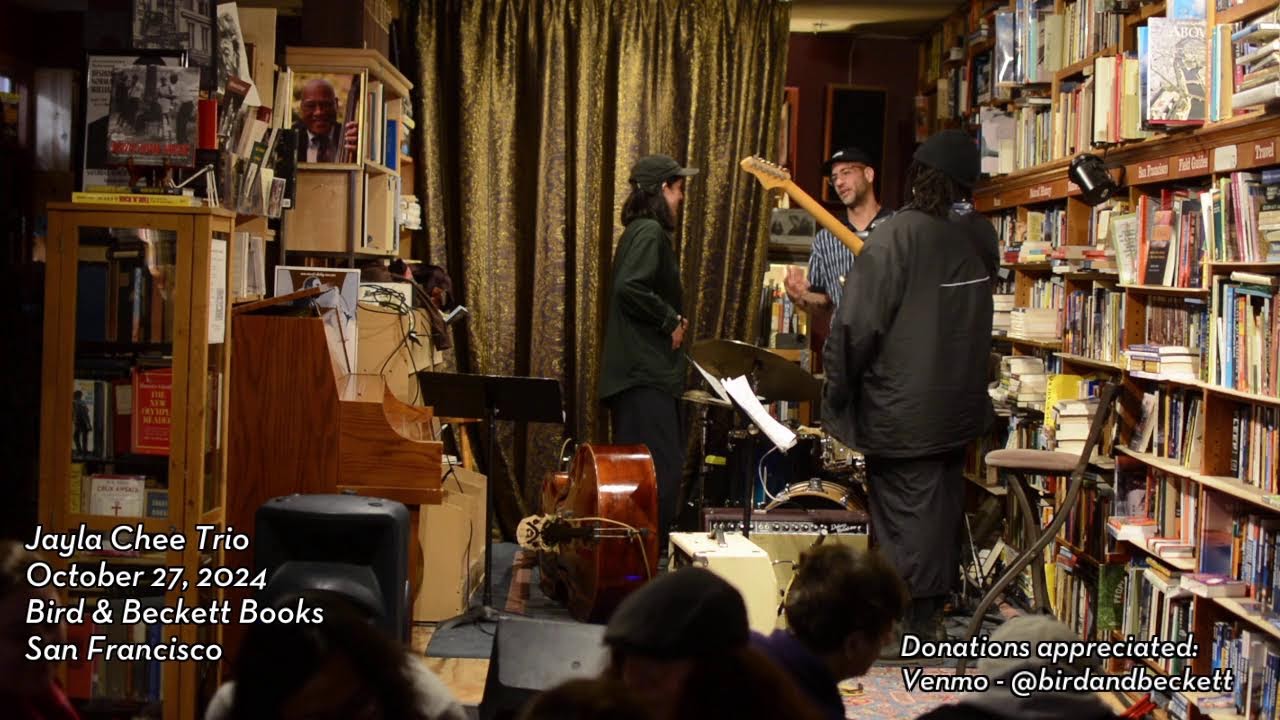 Jayla Chee Trio - live jazz at Bird & Beckett