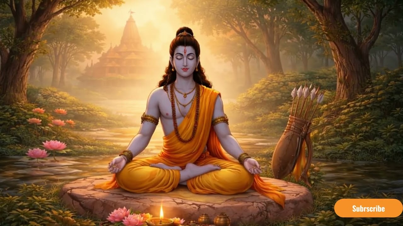 श्री राम भक्ति ध्यान | Shri Ram Bhakti Dhyan Meditation | Instrumental Peace & Inner Calm