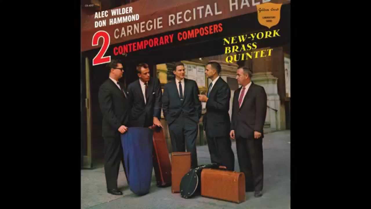NEW YORK BRASS QUINTET presents 2 CONTEMPORARY COMPOSERS  SIDE 2