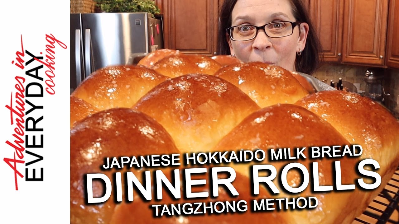 Japanese Milk Bread Dinner Rolls - Adventures in Everyday Cooking