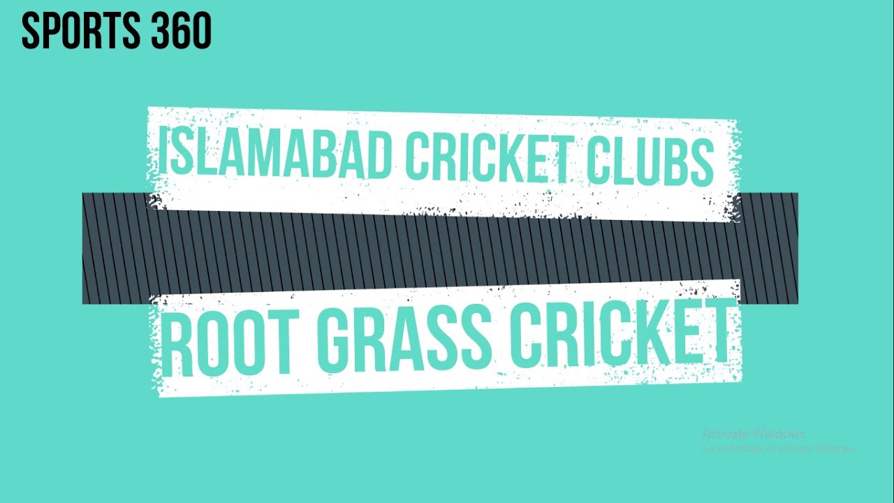 Grass Root Cricket | Islamabad Cricket Clubs | Sports 360 with Ahmed Hammad