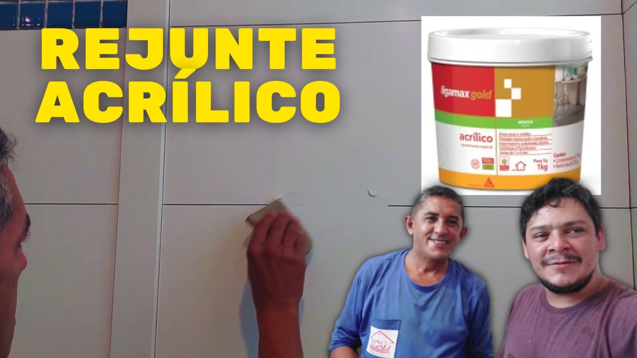 REJUNTANDO COM REJUNTE AGR&Iacute;LICO LIGAMAX GOLD