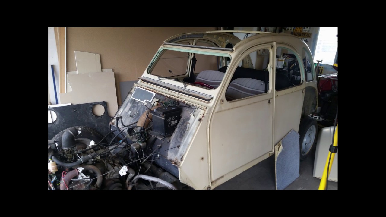 Restauration 2cv 1982