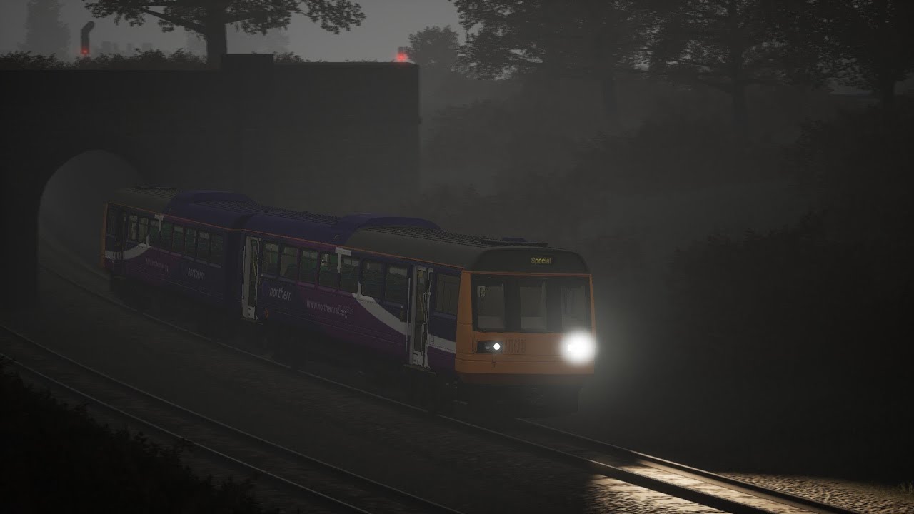 TSW6: TfW Class 142 Pacer (ex arriva) on Leeds - Huddersfield Line