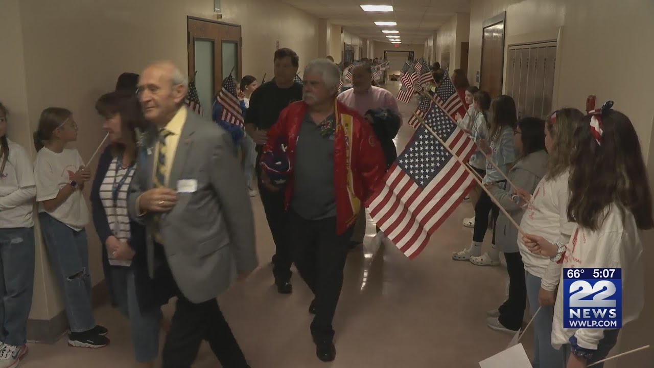 Bring a Vet to School Day held in Agawam