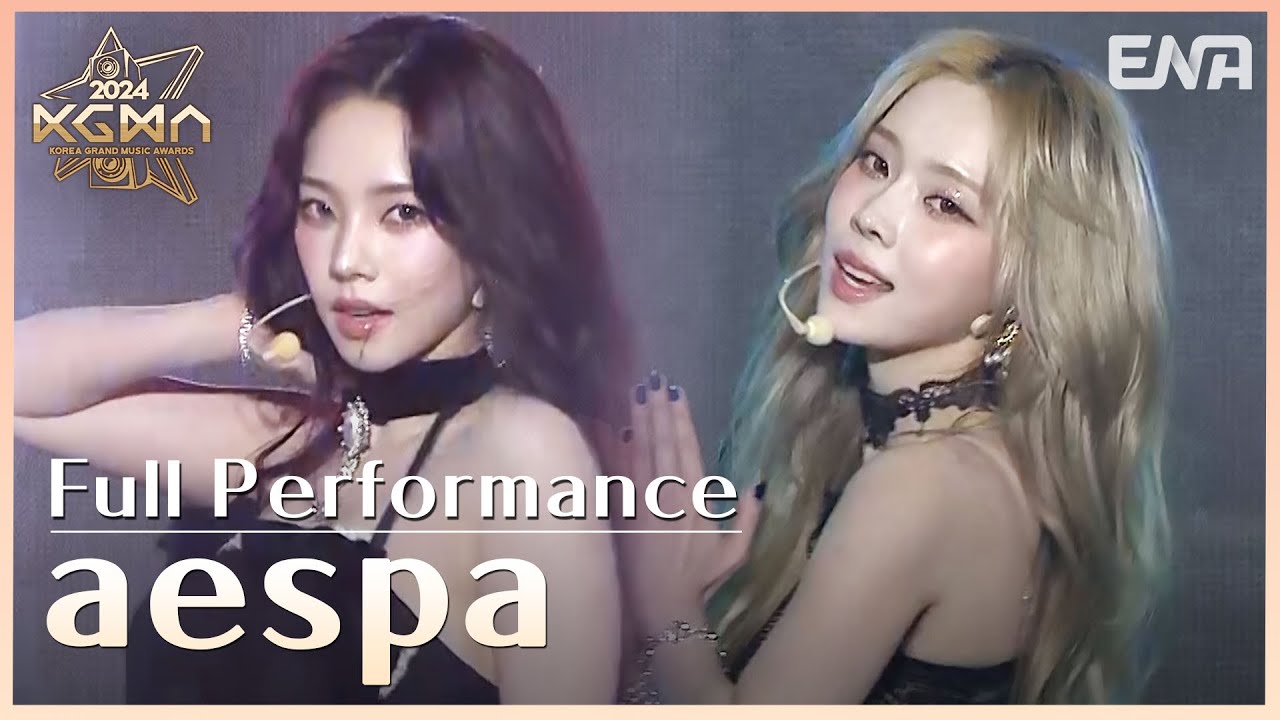 [#2024KGMA] aespa (에스파) - Whiplash+Supernova+Armageddon | #에스파 #aespa | ENA 241117 방송