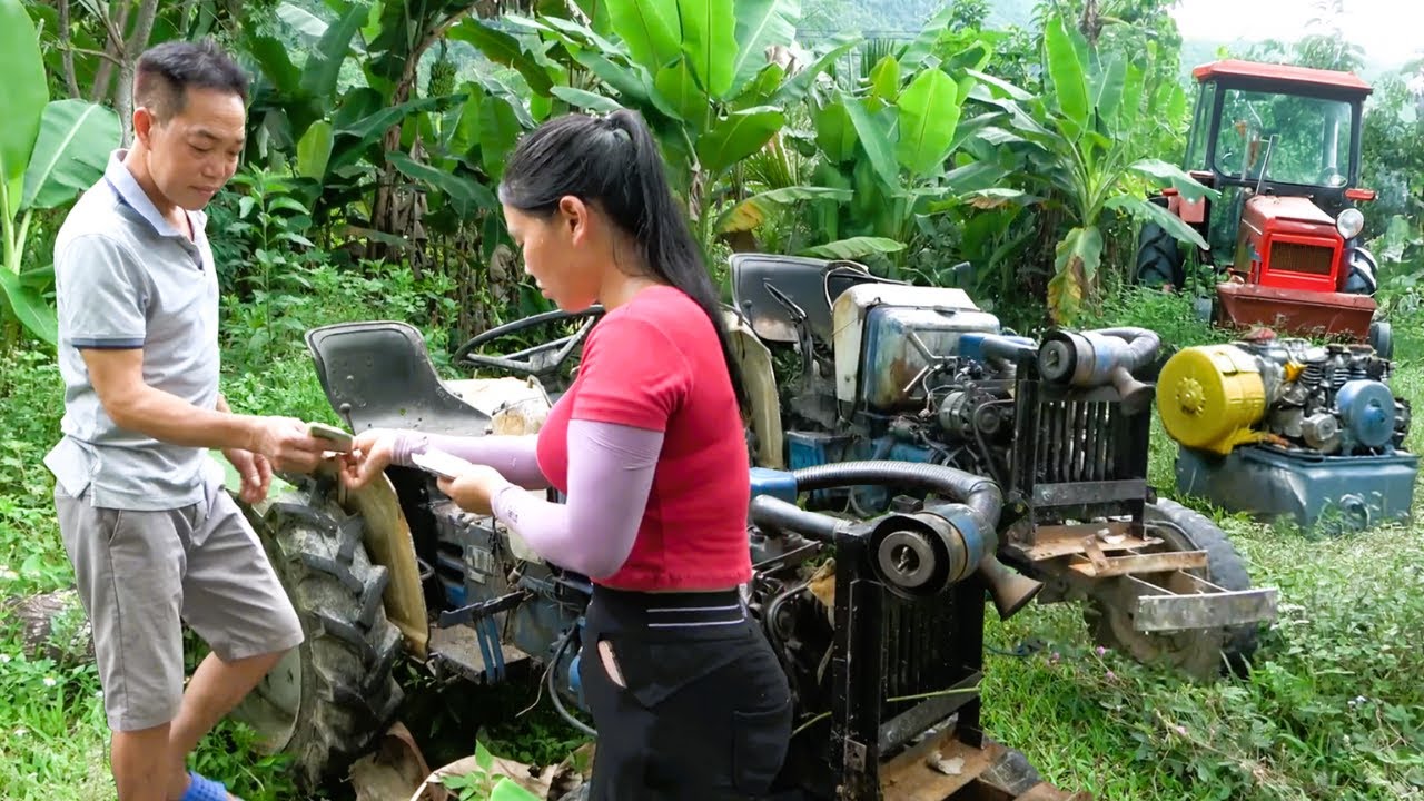 No One Believed It Would Start - But Mechanical Girl Revived the 30 Year Old Tractor Perfectly