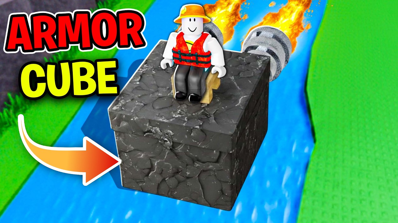I Built the SAFEST Cube in Build a Boat for Treasure!