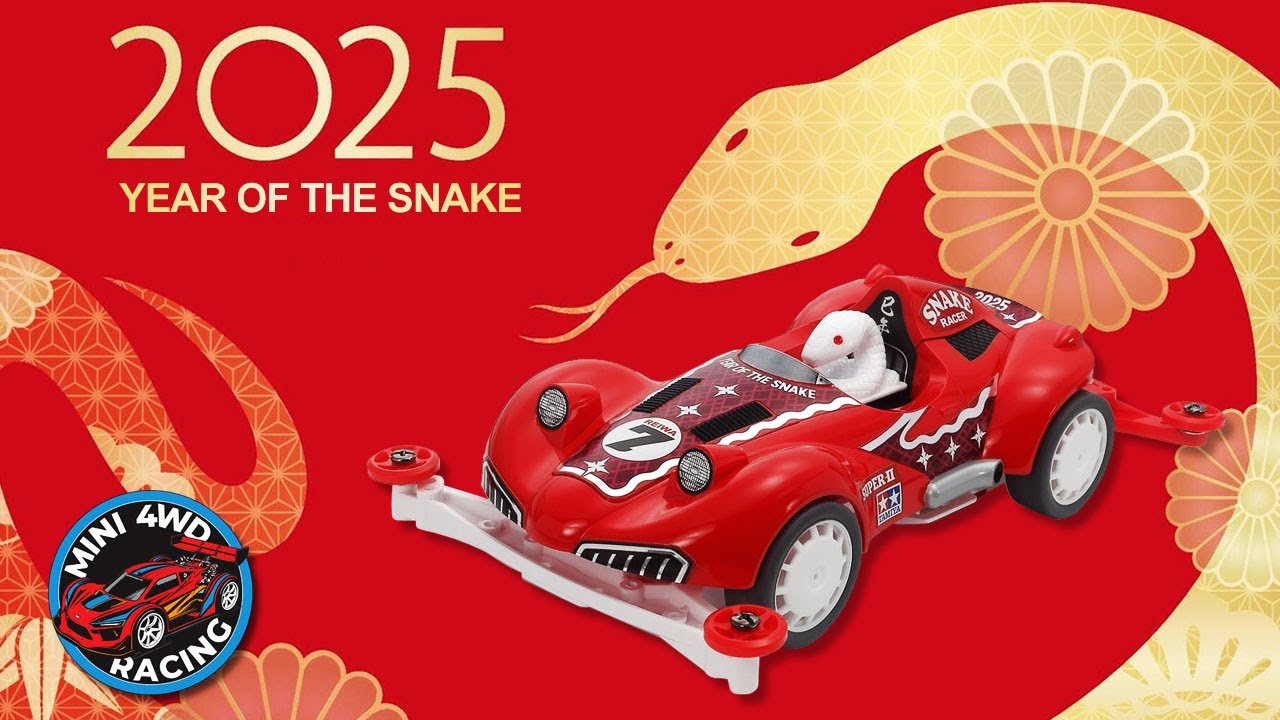 Look Inside Tamiya's Year of the Snake 2025 Mini 4WD